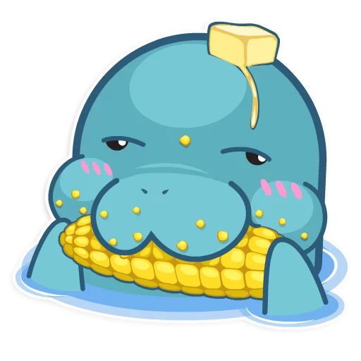 🍴 Стикер «Ohhh Manatee!» для Telegram