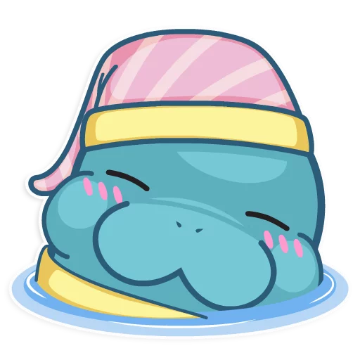 😴 Стикер «Ohhh Manatee!» для Telegram