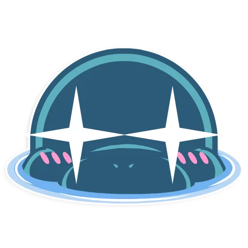 😈 Стикер «Ohhh Manatee!» для Telegram