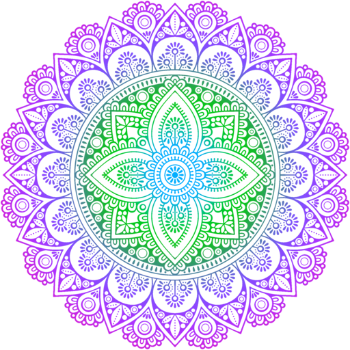 🎨 Стикер «Mandala Art» для Telegram
