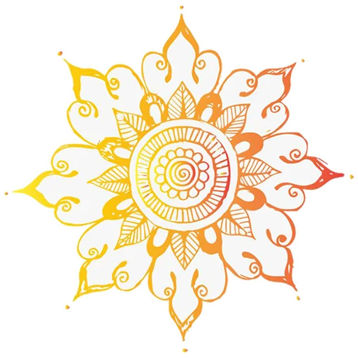 🎨 Стикер «Mandala Art» для Telegram