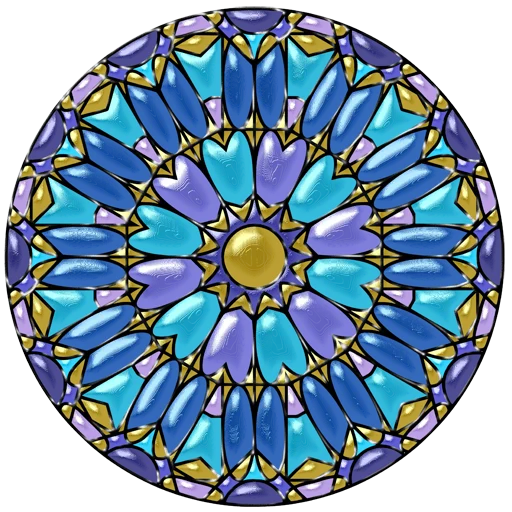 🎨 Стикер «Mandala Art» для Telegram