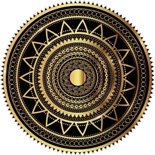 🎨 Стикер «Mandala Art» для Telegram
