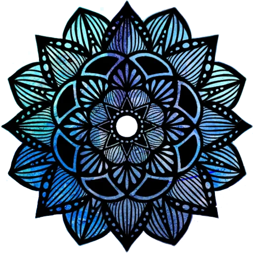 🎨 Стикер «Mandala Art» для Telegram