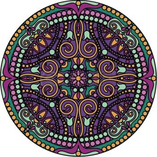 🎨 Стикер «Mandala Art» для Telegram
