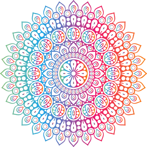 🎨 Стикер «Mandala Art» для Telegram