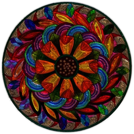 🎨 Стикер «Mandala Art» для Telegram