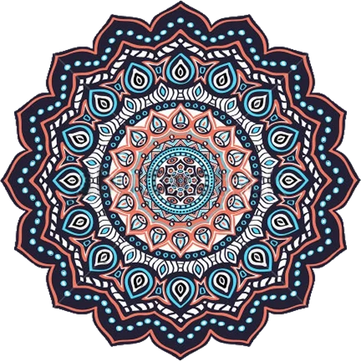 🎨 Стикер «Mandala Art» для Telegram