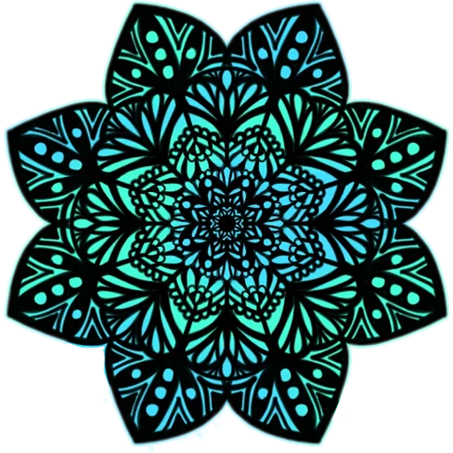 🎨 Стикер «Mandala Art» для Telegram