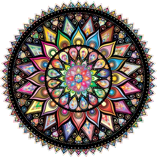 🎨 Стикер «Mandala Art» для Telegram