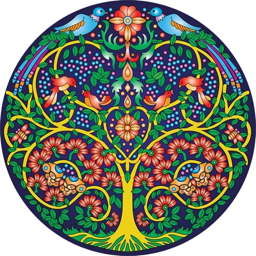 🎨 Стикер «Mandala Art» для Telegram