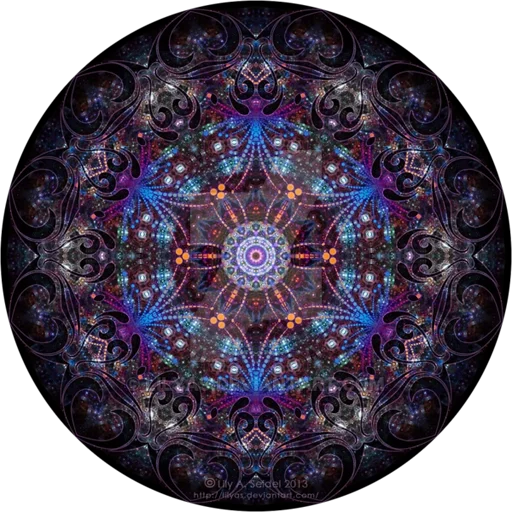 🎨 Стикер «Mandala Art» для Telegram