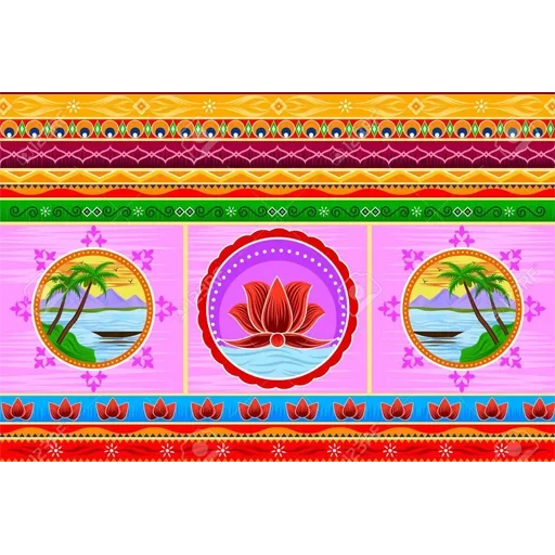 🚚 Стикер «Mandala» для Telegram