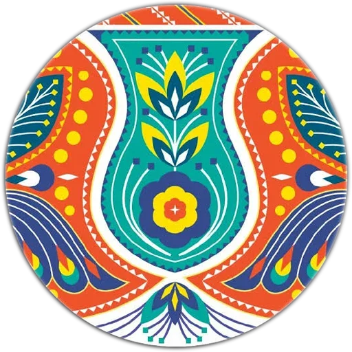 🚚 Стикер «Mandala» для Telegram