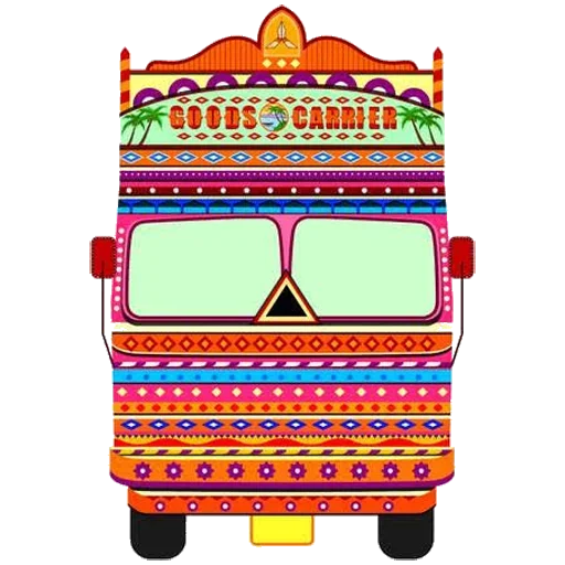 🚚 Стикер «Mandala» для Telegram