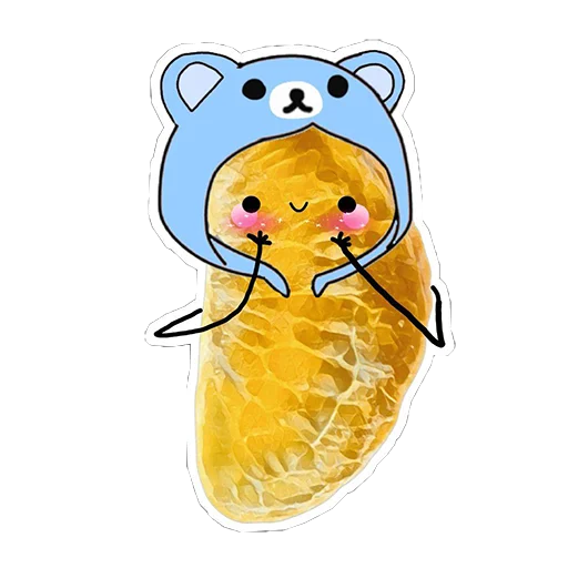 ☺️ Стикер «Мандарин» для Telegram