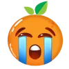 😭 Эмодзи «Mandarin Media» для Telegram