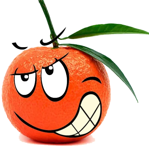 😏 Стикер «Mandarin» для Telegram