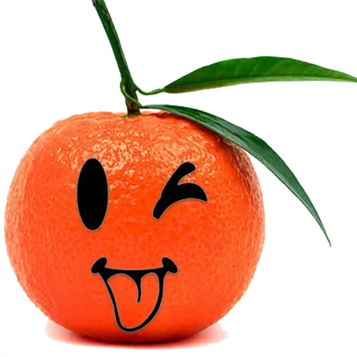 😉 Стикер «Mandarin» для Telegram
