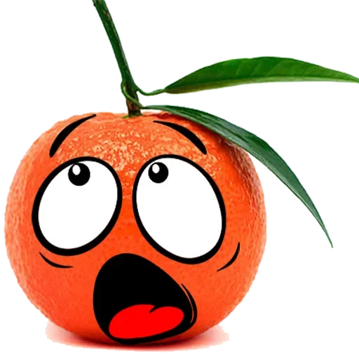😧 Стикер «Mandarin» для Telegram
