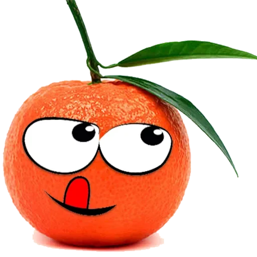 😋 Стикер «Mandarin» для Telegram