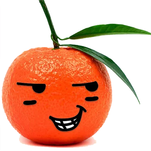 😏 Стикер «Mandarin» для Telegram