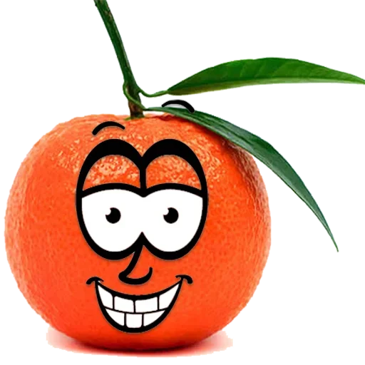 😁 Стикер «Mandarin» для Telegram