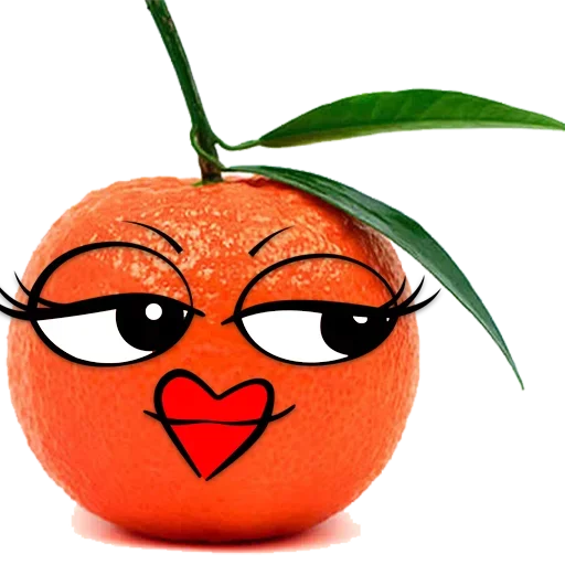 😘 Стикер «Mandarin» для Telegram