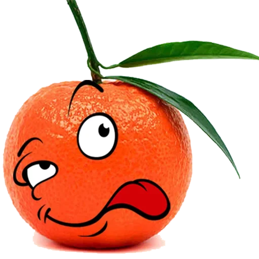 😖 Стикер «Mandarin» для Telegram