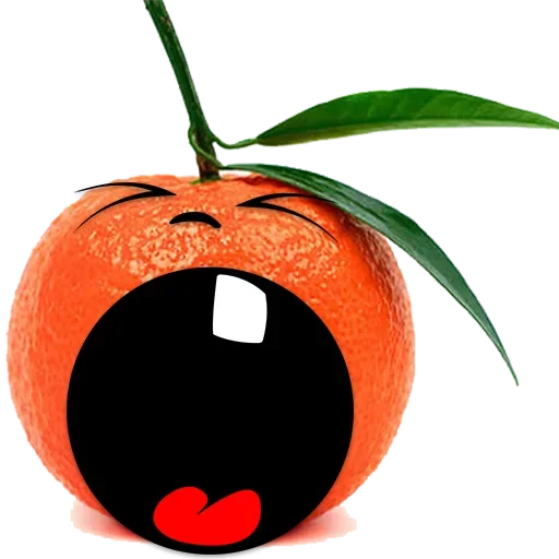 🙄 Стикер «Mandarin» для Telegram