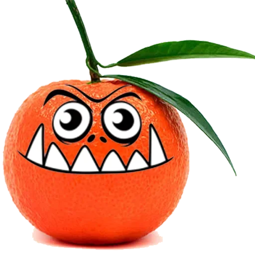 👿 Стикер «Mandarin» для Telegram