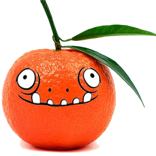 😈 Стикер «Mandarin» для Telegram