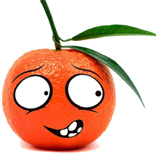 😏 Стикер «Mandarin» для Telegram