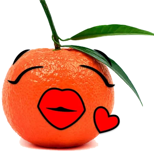 😘 Стикер «Mandarin» для Telegram