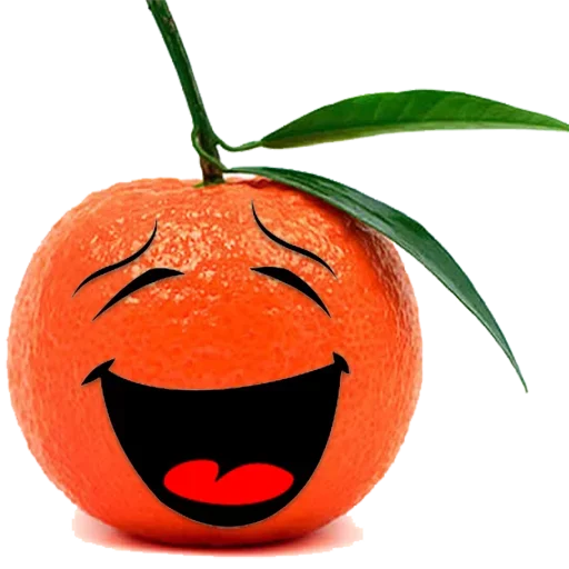 😆 Стикер «Mandarin» для Telegram