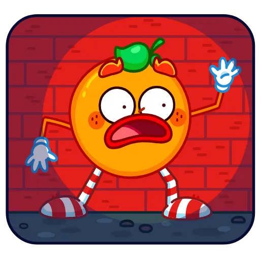 🫣 Стикер «Мандариныч» для Telegram