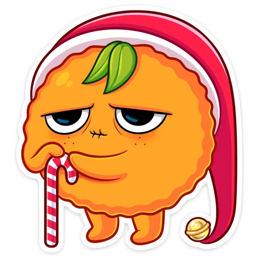 👴 Стикер «Мандаринка» для Telegram