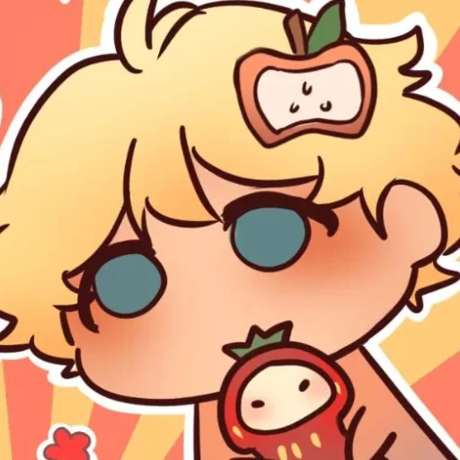 😶 Стикер «mandela chibi» для Telegram