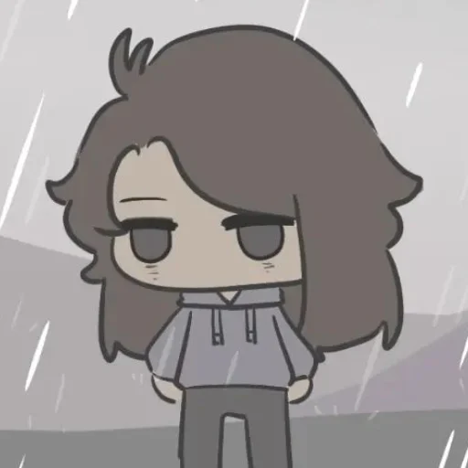 🌧 Стикер «mandela chibi» для Telegram
