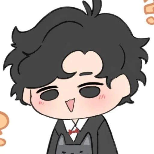 ☺ Стикер «mandela chibi» для Telegram