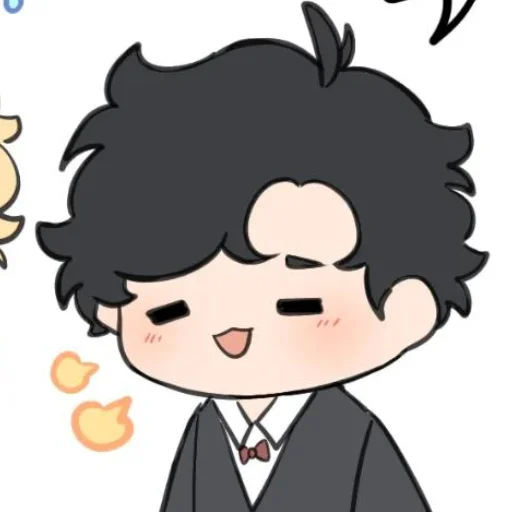 ☺ Стикер «mandela chibi» для Telegram
