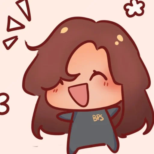 😄 Стикер «mandela chibi» для Telegram