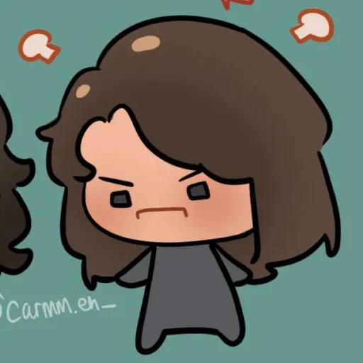 😠 Стикер «mandela chibi» для Telegram