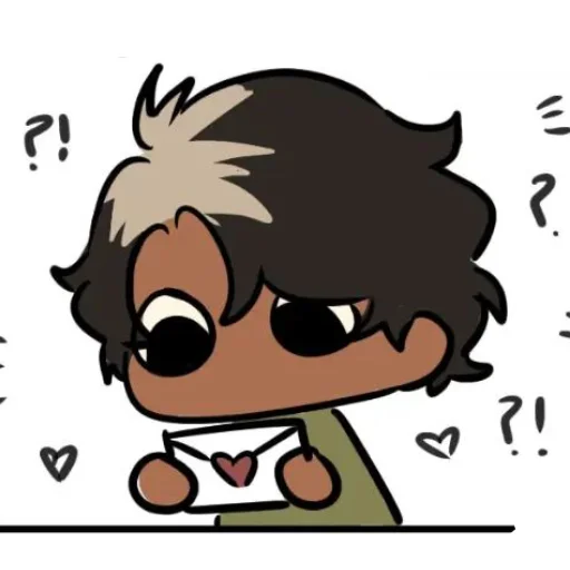 😮 Стикер «mandela chibi» для Telegram