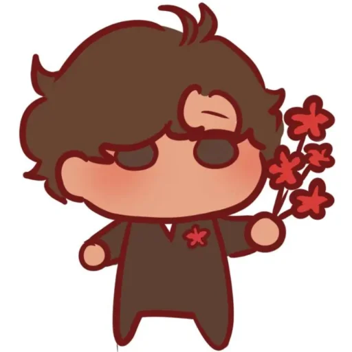 🌹 Стикер «mandela chibi» для Telegram