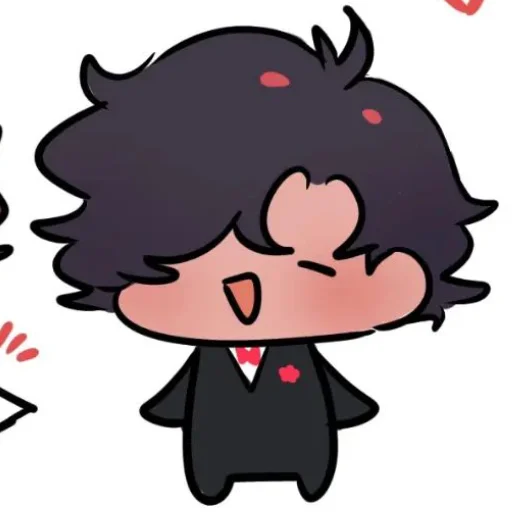 ☺ Стикер «mandela chibi» для Telegram