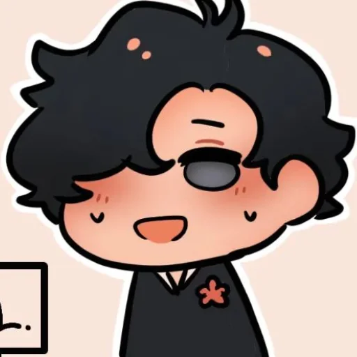 😅 Стикер «mandela chibi» для Telegram