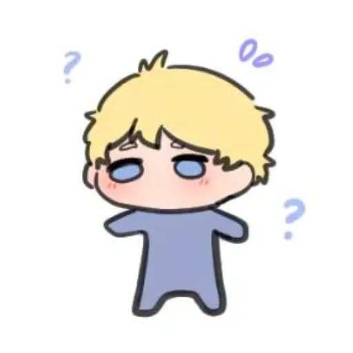 ❔ Стикер «mandela chibi» для Telegram