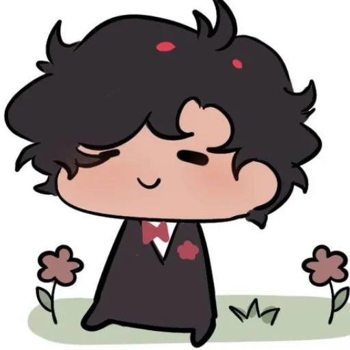 😊 Стикер «mandela chibi» для Telegram