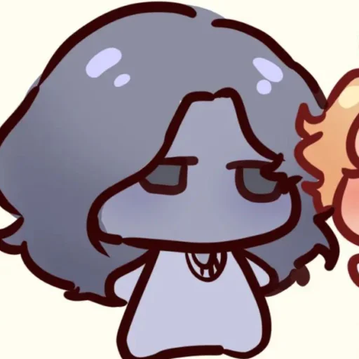 😑 Стикер «mandela chibi» для Telegram